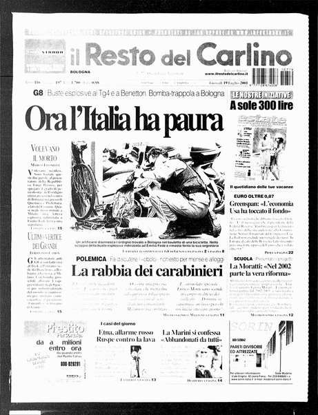 Il Resto del Carlino : giornale dell'Emilia